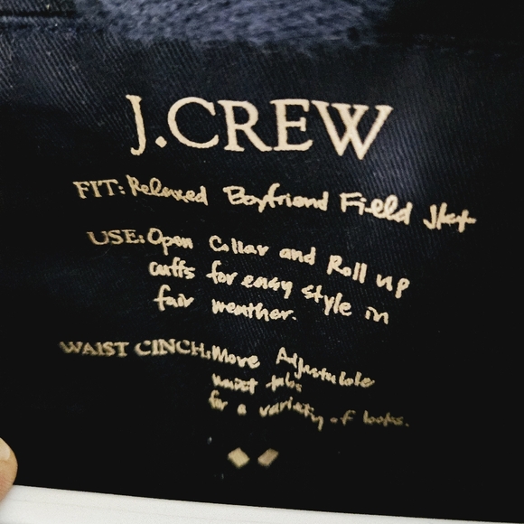 J. CREW | resin coated cotton twill utility cargo field jacket - Picture 3 of 10